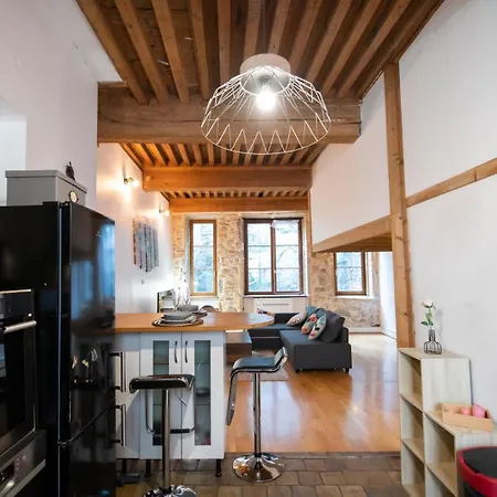 Soyeux - Superbe Canut Quai De Saone Apartment